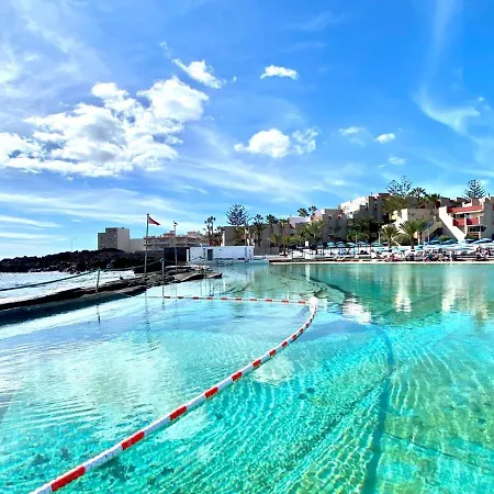 Apartment Near The Sea,Beautiful Garden View,Pool In Costa Del Silencio شقة